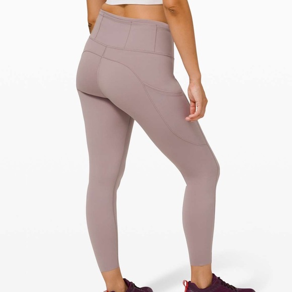 NWT Lululemon Fast Free Tight II 25" Nulux size 4 Violet Verbena - Picture 5 of 11